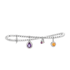 amethyst, garnet mandarin, garnet royal purple